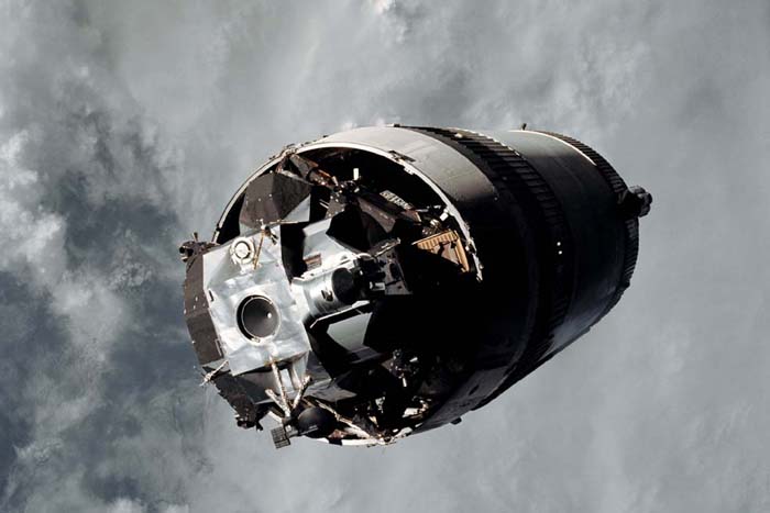 Space History Photo: Saturn V Third Stage LM 'Spider' Attached to S-IVB Stage